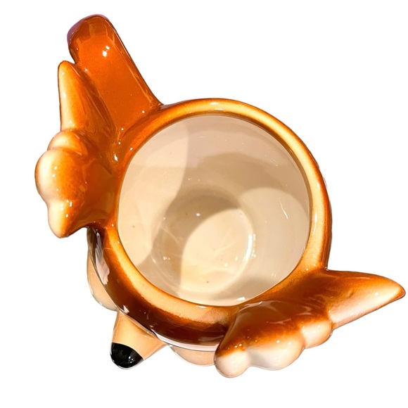 Pottery Barn  Cheeky Reindeer Earthenware Mug 12 FL Oz Retro Style - Picture 7 of 8